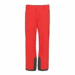 SYNC Performance Training Shorts Kid's Top Step Side Zip Ski Pant - Red