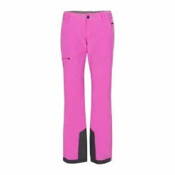 SYNC Performance Kid's Top Step Side Zip Ski Pant - Pink Training Shorts