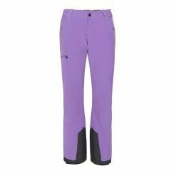 SYNC Performance Kid's Top Step Side Zip Ski Pant - Purple Training Shorts