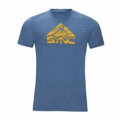 SYNC Performance Men's Logo Tee - Bluebird