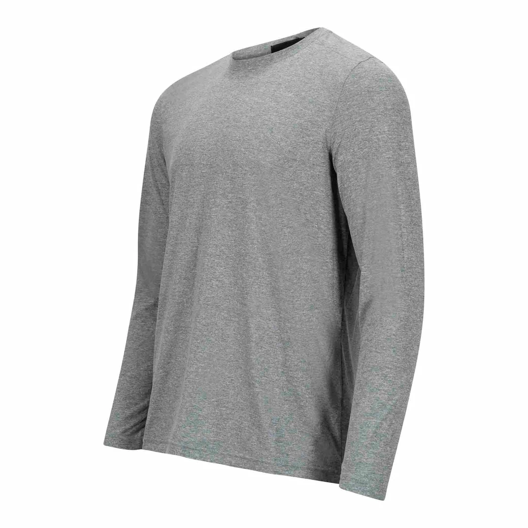 SYNC Performance Men's Deluge Long Sleeve - Green Heather Training Shorts 2 SYNC Performance Men's Deluge Long Sleeve - Green Heather Training Shorts