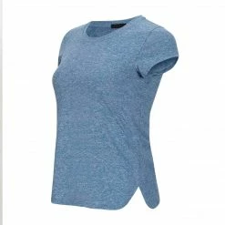 SYNC Performance Women's Deluge Short Sleeve - Stellar Blue Training Shorts