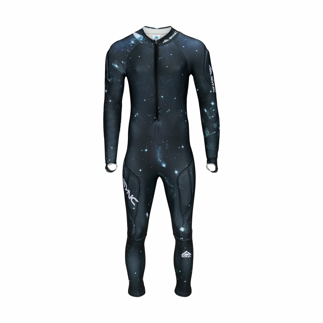 SYNC Performance Stellar Adult Race Suit - Black 1 SYNC Performance Stellar Adult Race Suit - Black