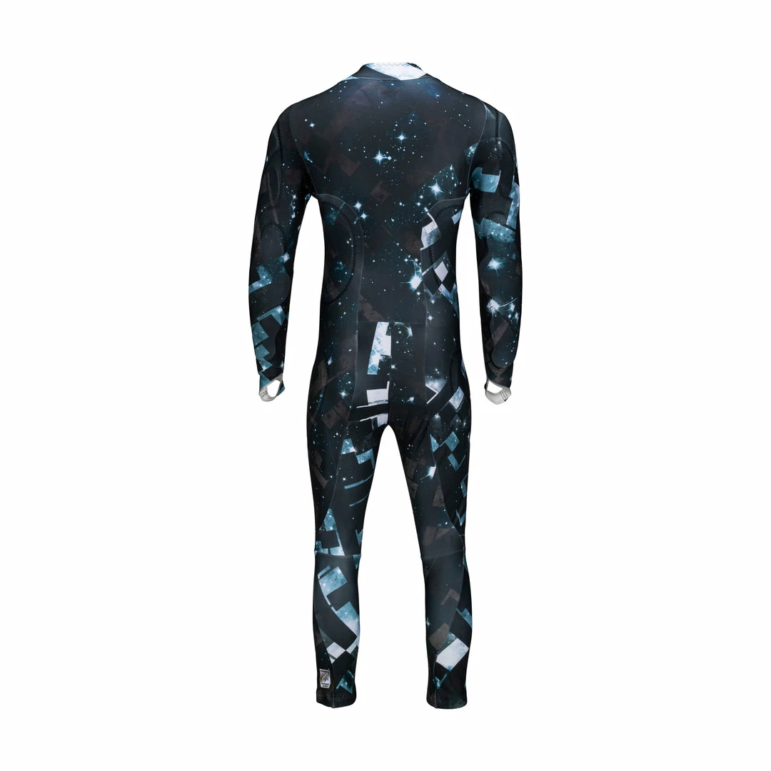 SYNC Performance Ski Race Suits Stellar Adult Race Suit - Black/Turquoise 3 SYNC Performance Ski Race Suits Stellar Adult Race Suit - Black/Turquoise