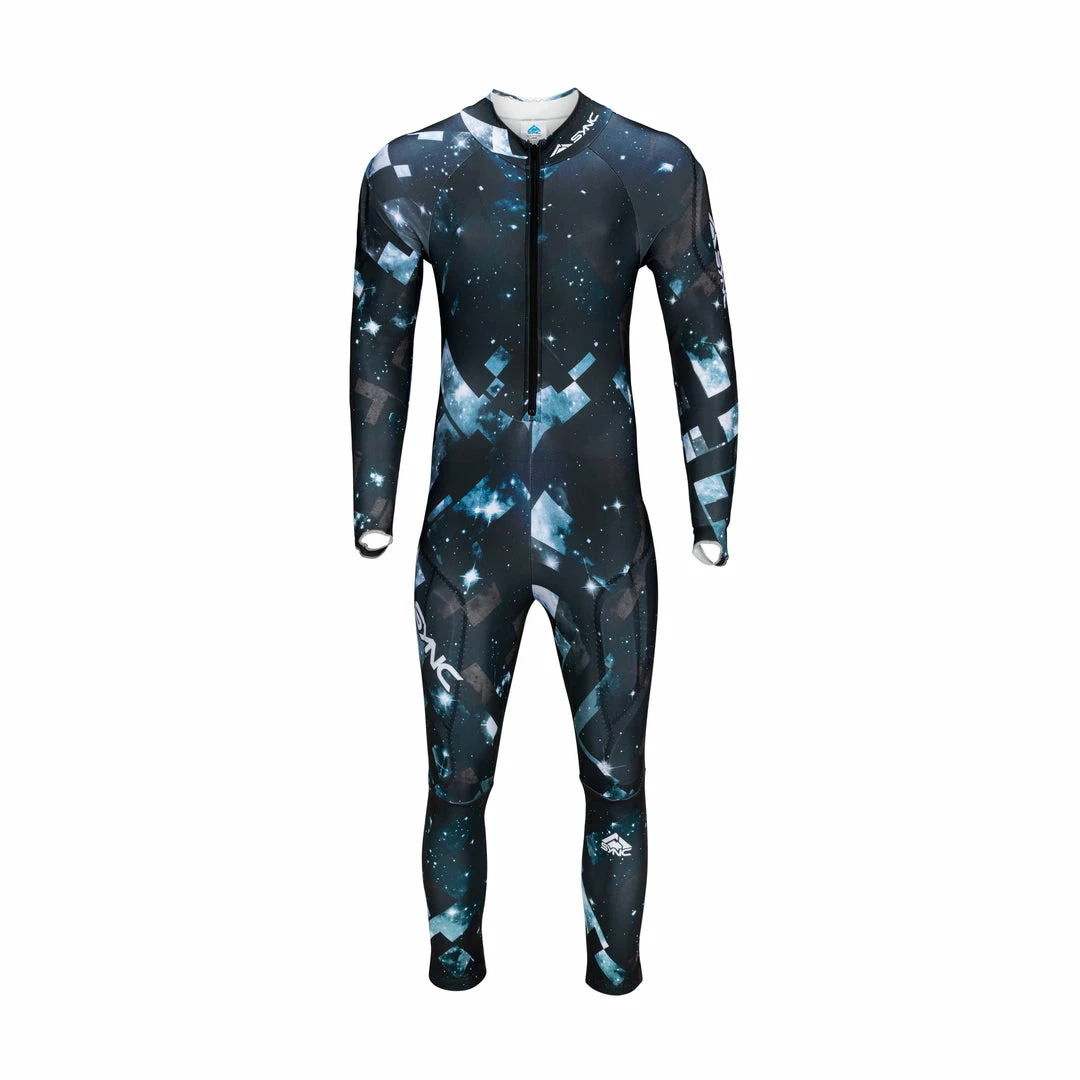 SYNC Performance Ski Race Suits Stellar Adult Race Suit - Black/Turquoise 1 SYNC Performance Ski Race Suits Stellar Adult Race Suit - Black/Turquoise