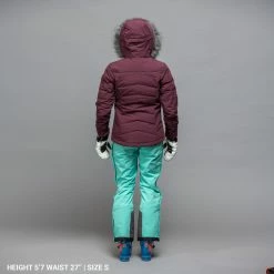 SYNC Performance Women's Top Step Side Zip Ski Pant 32 SYNC Performance Women's Top Step Side Zip Ski Pant