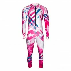 SYNC Performance Ski Race Suits Berit Kids Race Suit - Pink