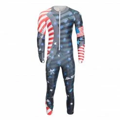 SYNC Performance Ski Race Suits Independence Adult Race Suit - Black