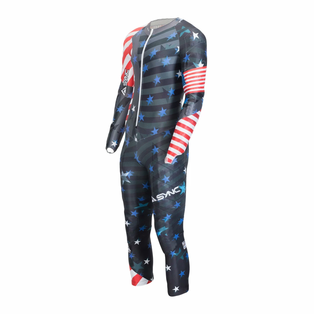 SYNC Performance Ski Race Suits Independence Adult Race Suit - Black 2 SYNC Performance Ski Race Suits Independence Adult Race Suit - Black
