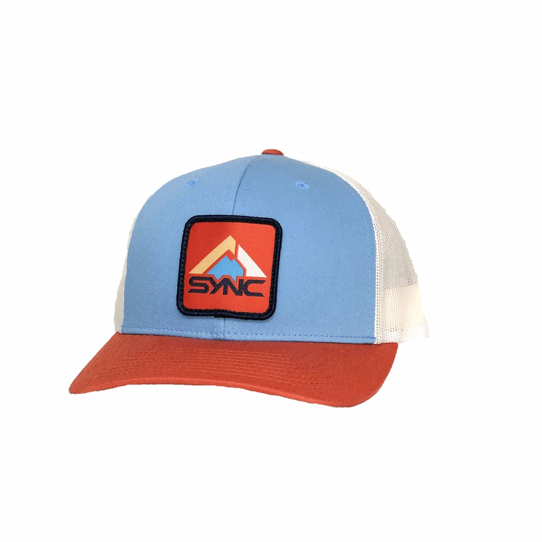 SYNC Performance Trucker Hat - Columbia Blue 1 SYNC Performance Trucker Hat - Columbia Blue