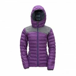 SYNC Performance Women's Stretch Puffy Jacket - Purple Heart