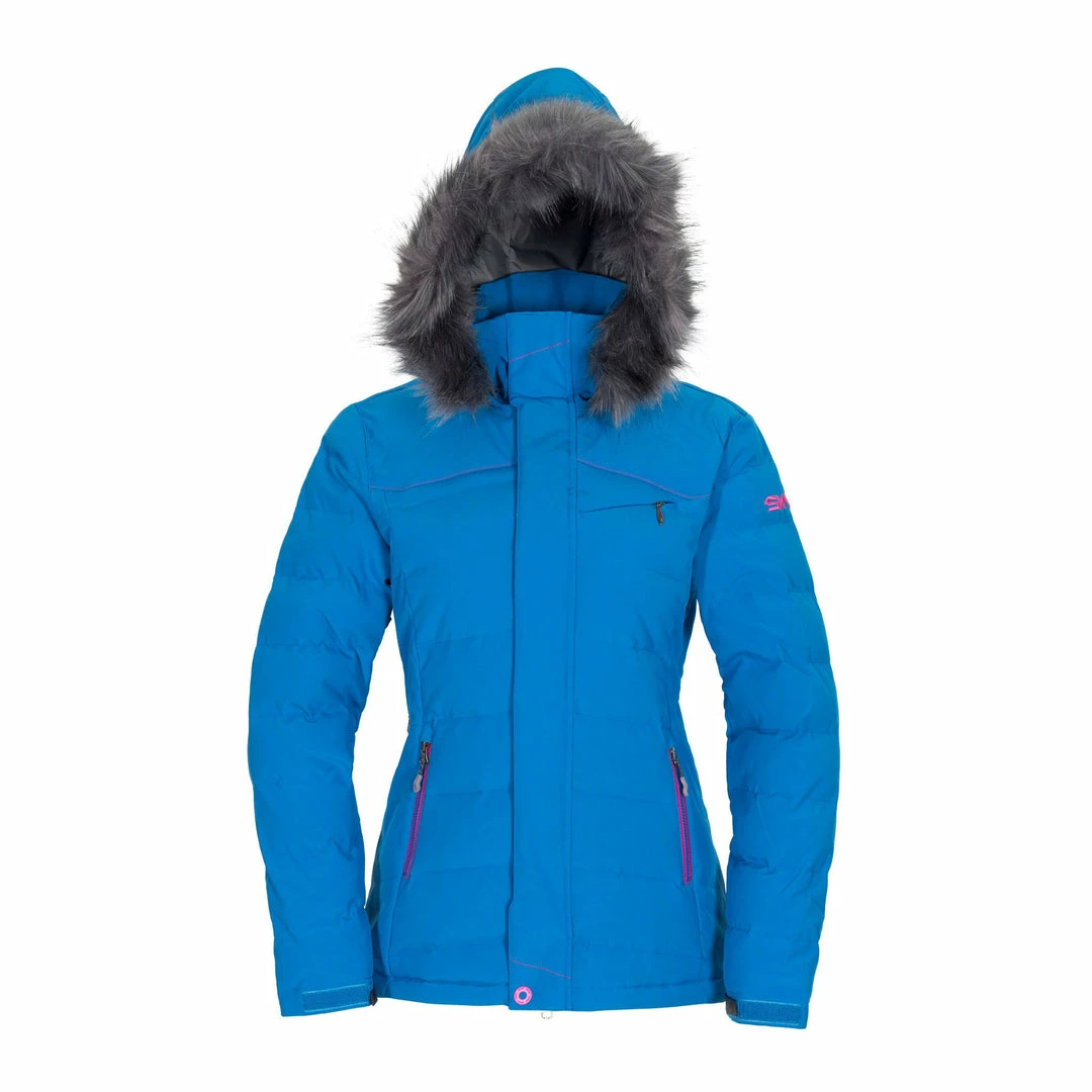 SYNC Performance Women's Shelter Parka - Daphne Blue Training Shorts 1 SYNC Performance Women's Shelter Parka - Daphne Blue Training Shorts