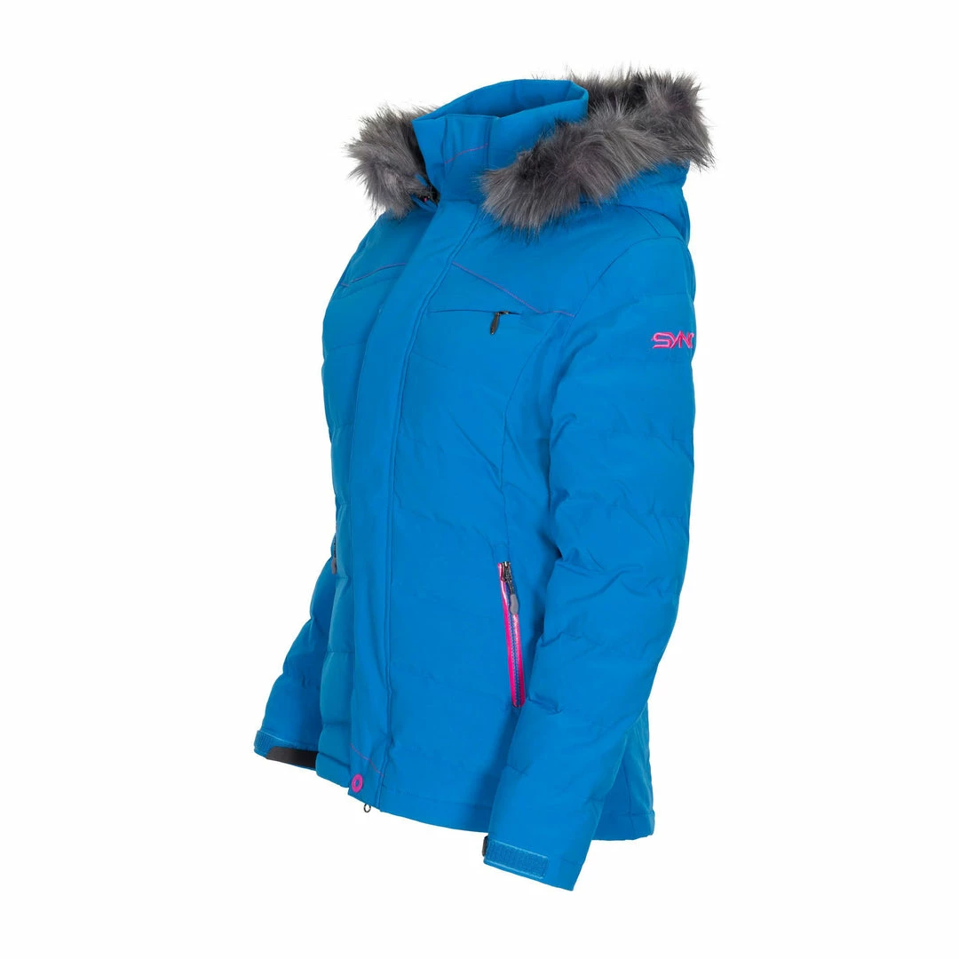 SYNC Performance Women's Shelter Parka - Daphne Blue Training Shorts 3 SYNC Performance Women's Shelter Parka - Daphne Blue Training Shorts